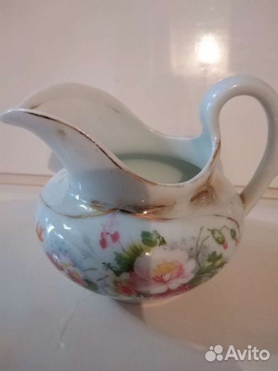 Молочник сливочник фарфор Кузнецова