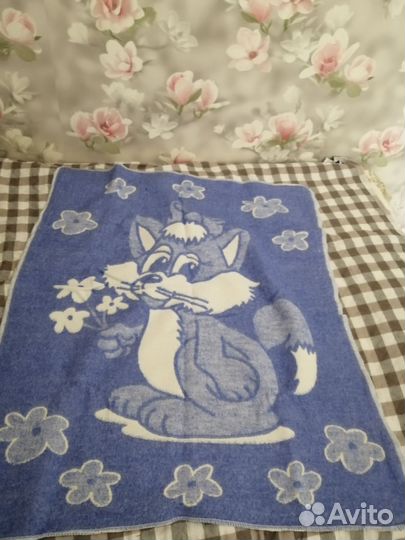 Одеяло байковое детское