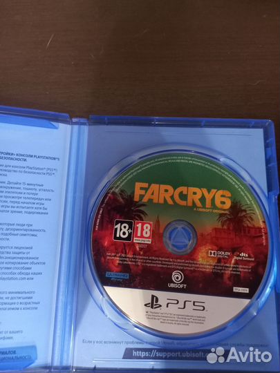 Far cry 6 ps5 диск