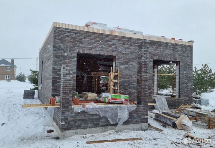 Кирпич Магма флеш графит антик KMG-1825