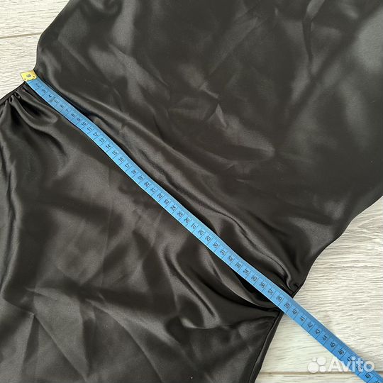 Атласное платье zara M L оригинал
