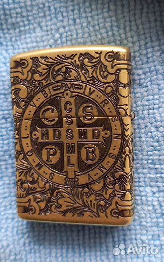 Зажигалка бензиновая zippo armor