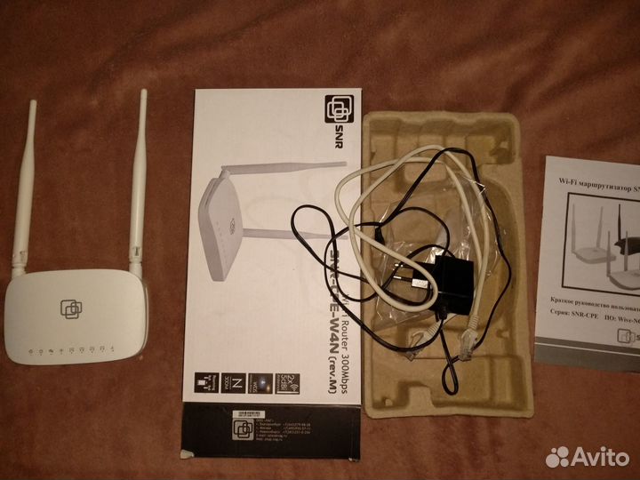 Беспроводной маршрутизатор SNR-CPE-W4N