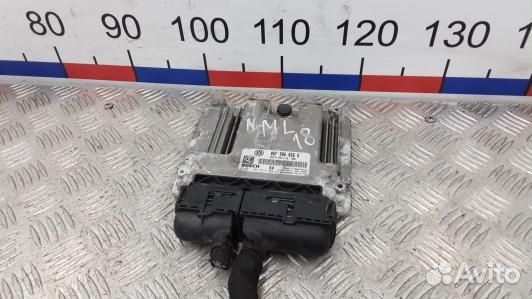 Блок управления двигателем skoda octavia A5 (NML18