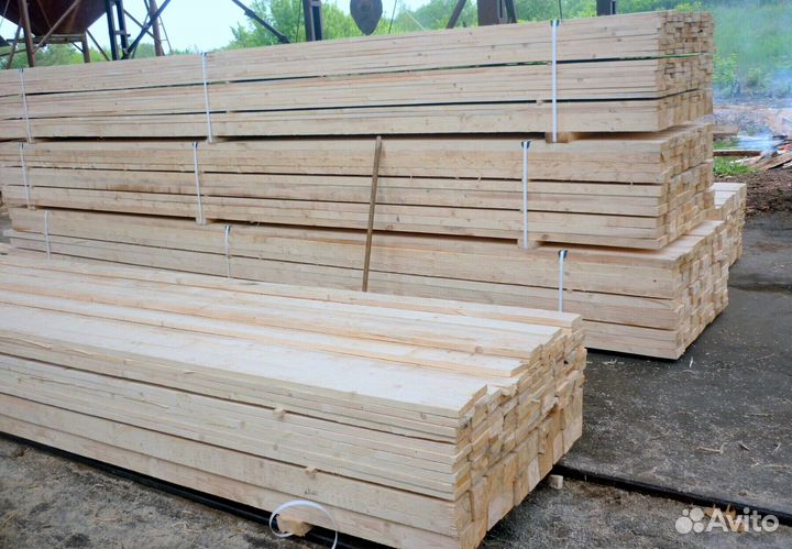 Доска обрезная 50х100х6000