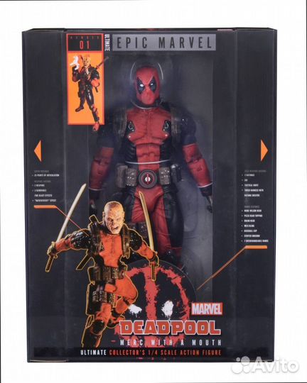 Deadpool neca 1/4 ultimate