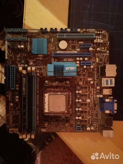 Мат.плата asus am3, проц amd phenom ii x6 1055t