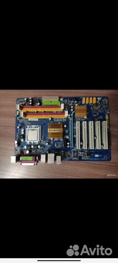 Материнская плата 755 с процессором