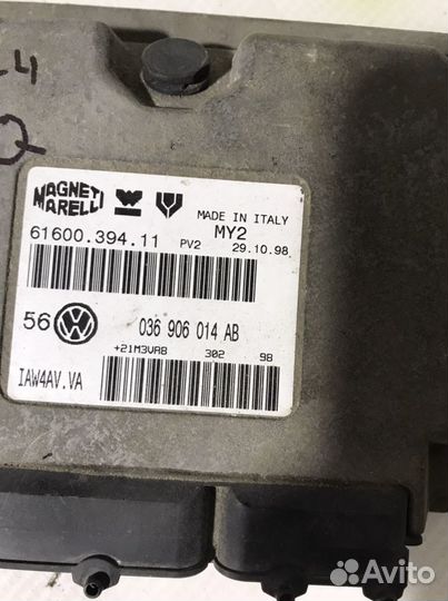 Блок управления двигателем volkswagen golf mk4. 1
