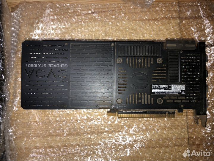Видеокарта evga GeForce GTX 1080 Ti 11G-P4-6393-KR