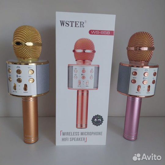 Караоке-микрофон wster WS-858 оригинал