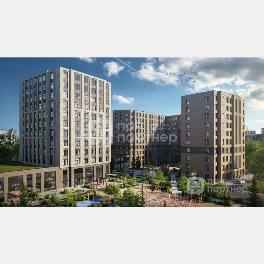 1-к. квартира, 42,8 м², 5/12 эт.
