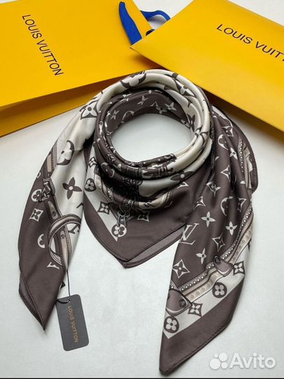 Платок женский шёлковый Louis Vuitton 4 цвета
