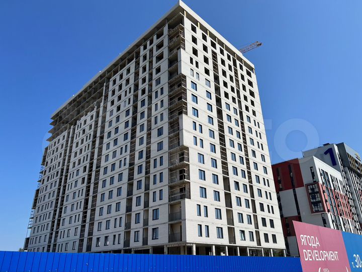 2-к. квартира, 66,6 м², 10/16 эт.