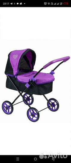 Коляска кукольная