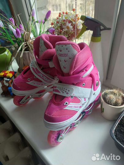 Роликовые коньки детские раздвижные