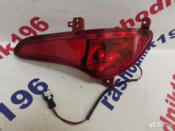 Фонарь в задний бампер Хендай Солярис