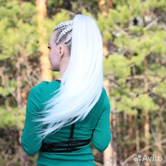 Плетение кос с канекалоном