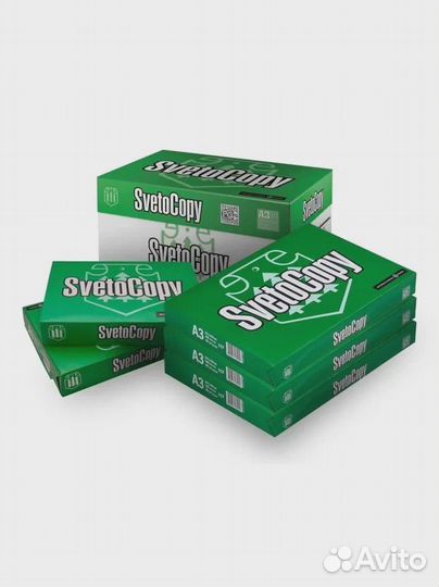 Продажа бумаги формата А4 Svetocopy