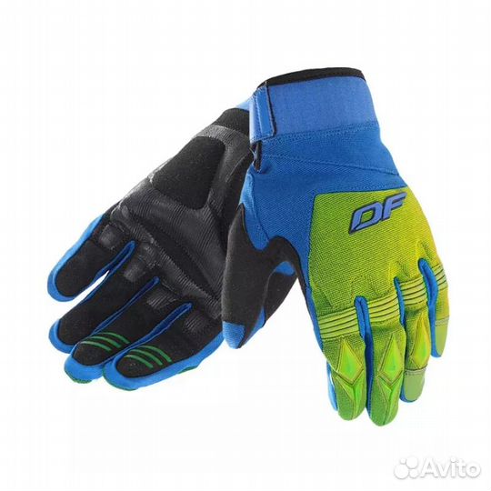 Перчатки Dragonfly enduro Blue-Green 3XL 22.6