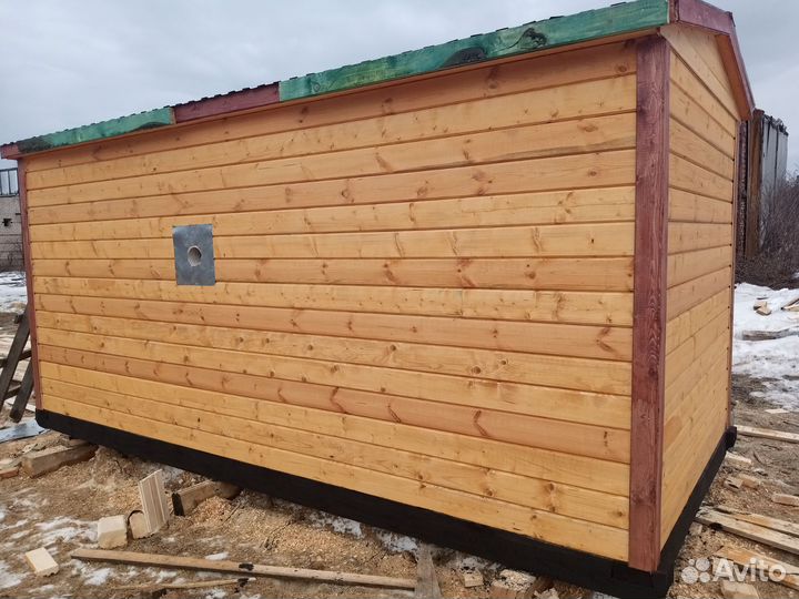 Баня мобильная )