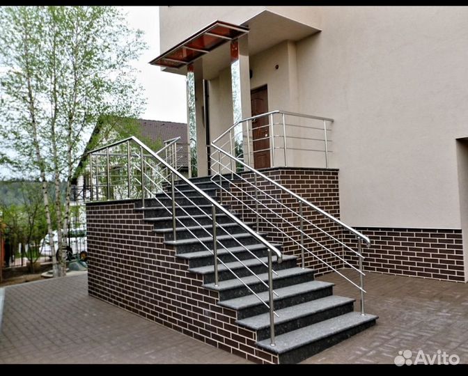 Перила для лестниц из нержавеющей стали