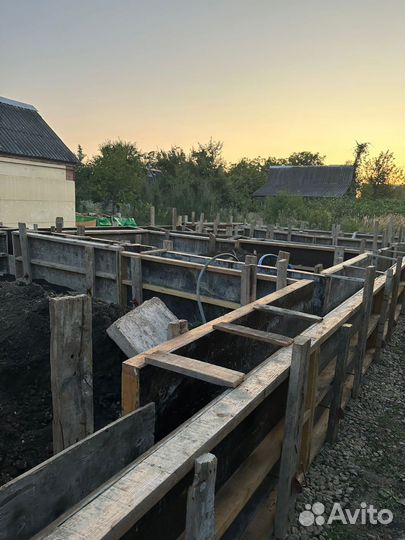 Строительство фундамента под ключ