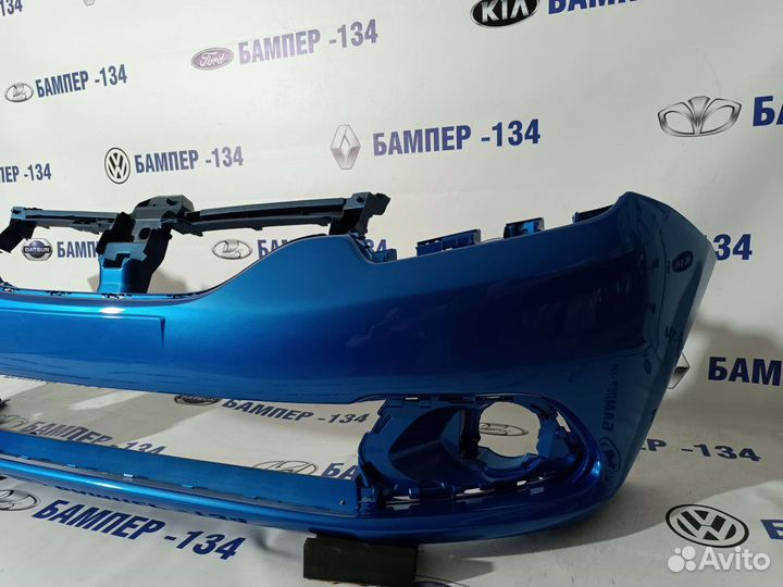Бампер передний renault logan/sandero 2 в цвет RPL