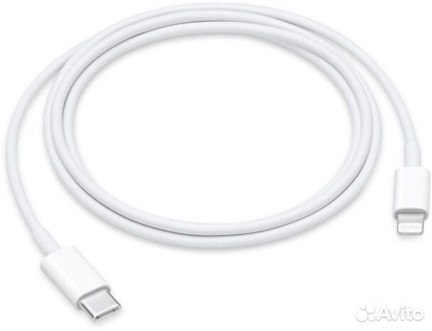 Кабель Apple USB-С/Lightning, длина 1м, Белый