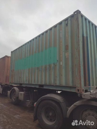 Морской контейнер 20 футов бу в Санкт-Петербурге