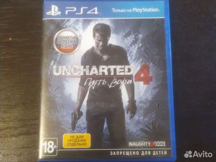 Uncharted4 4 путь вора ps4