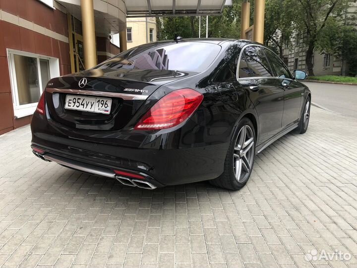 Аренда mercedes w222 s63 с водителем