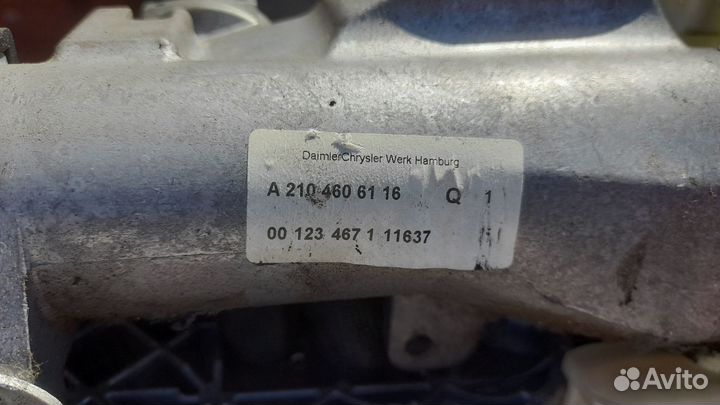 Мерседес E-Класс Рулевая колонка