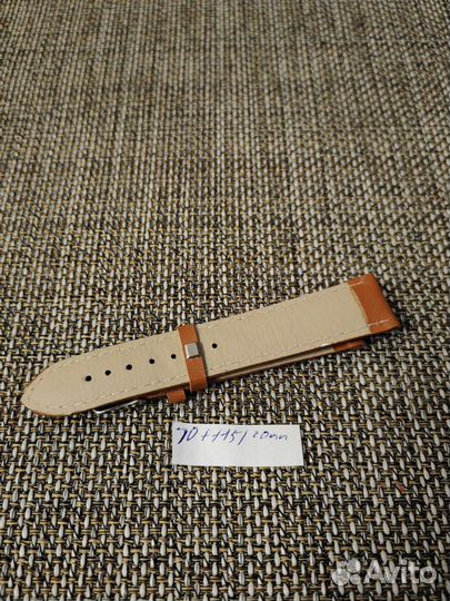 Ремешок для часов 20 мм кожа