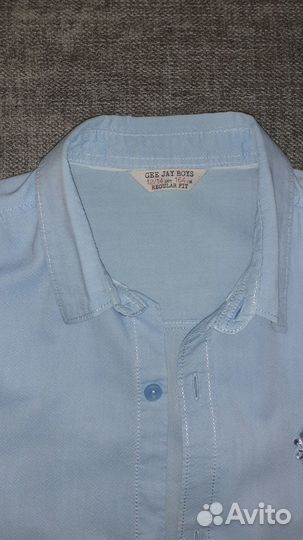Gloria jeans рубашка размер 164 хлопок 100