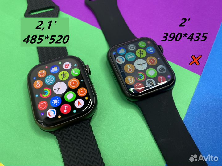 Apple watch 9 Amoled экран
