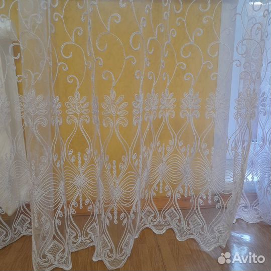 Тюль новый, красивый (Турция)