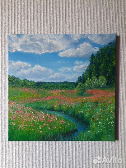 Картина пейзаж Летняя свежесть