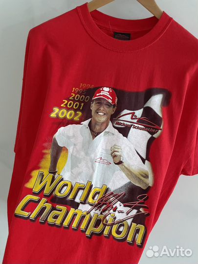 F1 Michael Schumacher 2002 rare vintage t-shirt