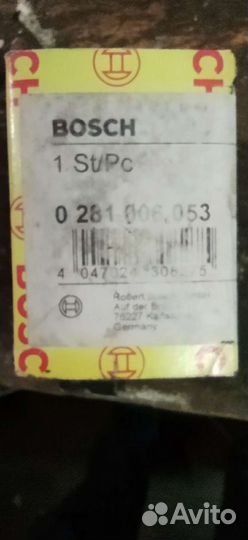Bosch 0281006053 Датчик давления топливной рампы