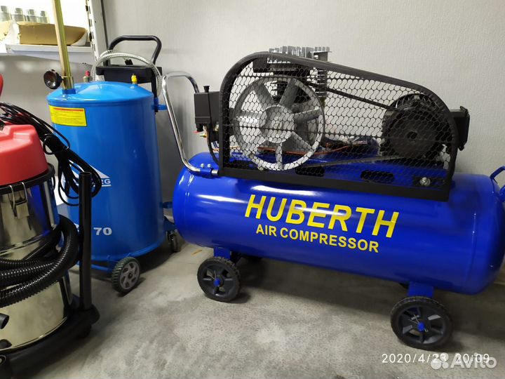 Компрессор профессиональный 100литров. 420 л/мин