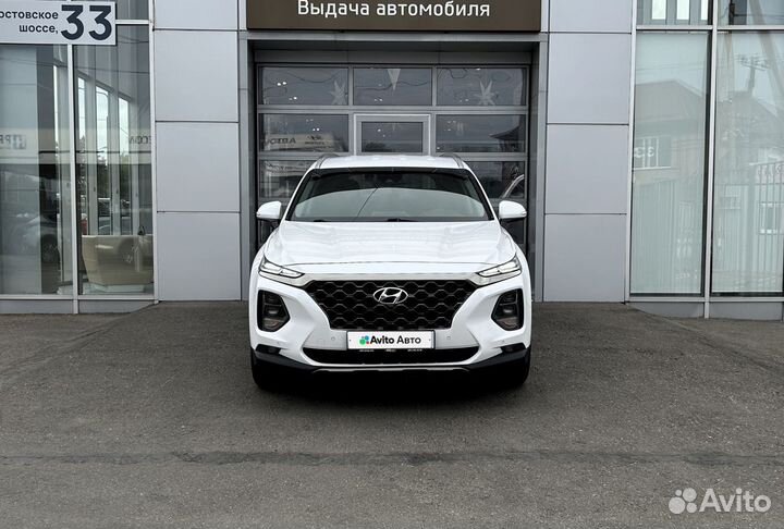 Hyundai Santa Fe 2.2 AT, 2019, 160 003 км