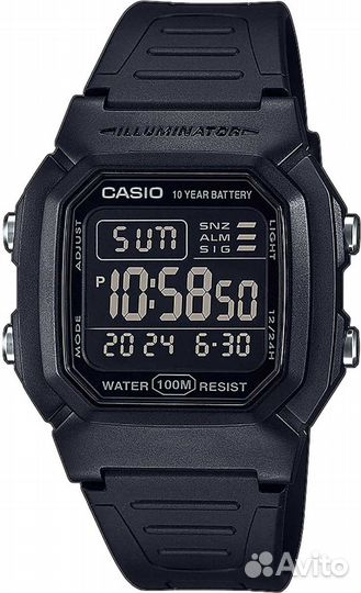 W-800H-1B Casio