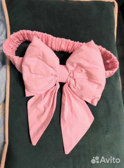 Бант на выписку для конверта на резинке