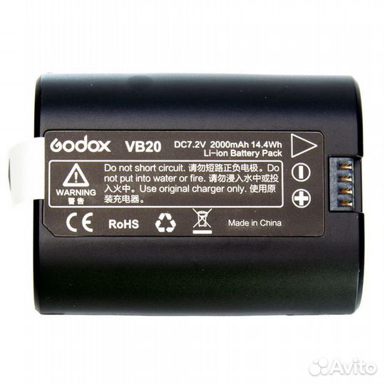 Аккумулятор Godox VB20 для Godox V350