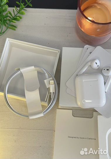 AirPods 2 Премиум (Лучшее качество)