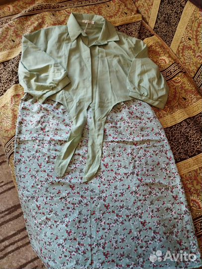 Сарафан и рубашка