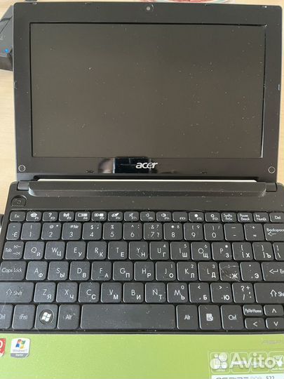 Нетбук acer aspire one 522