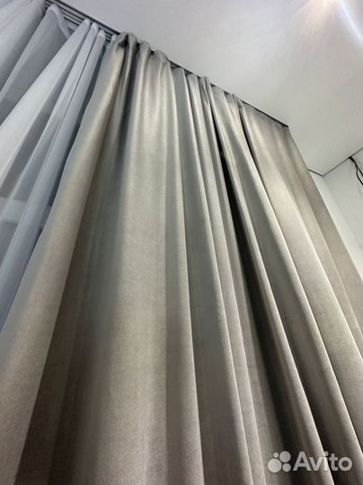 Шторы плотные бу