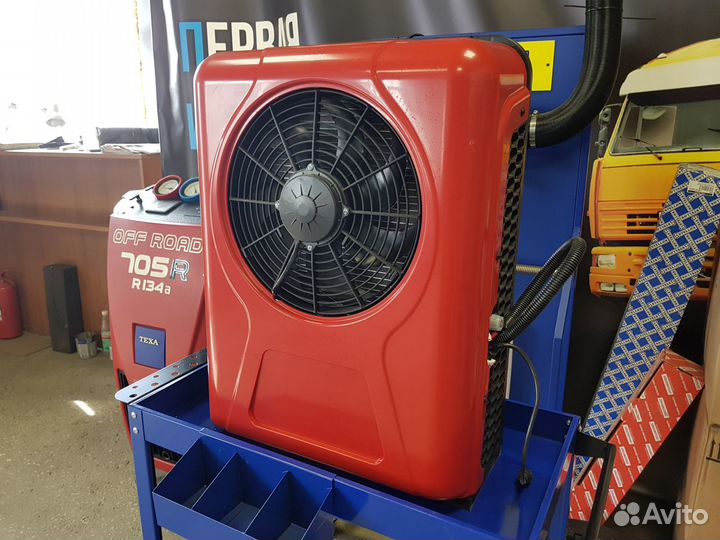 Кондиционер автомобильный стояночный сплит 12/24В